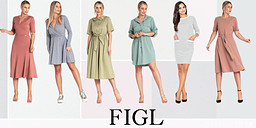 Figl - рокли в земни нюанси снимка