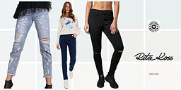 Ефектно, но семпло съчетание на чанта, дънки и сако снимка