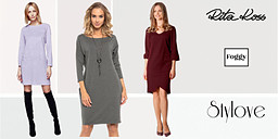 Елегантна визия с нова рокля снимка