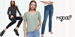 Moodo - свежото комбо тази Пролет - дънки и тениска снимка