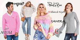 Нов пуловер като топла прегръдка снимка