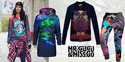 Mr. Gugu & Miss Go - цветни модни емоции снимка
