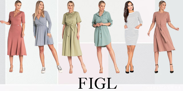 Figl - рокли в земни нюанси снимка