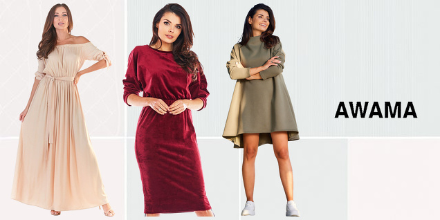 Чаровна и стилна с рокля на Awama снимка