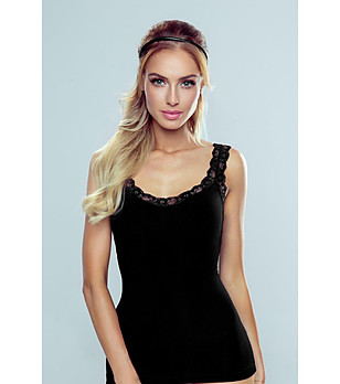 Черен корсаж Lori снимка