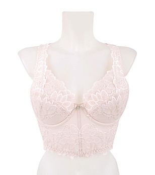 Сутиен тип корсет в цвят пудра Catharina снимка