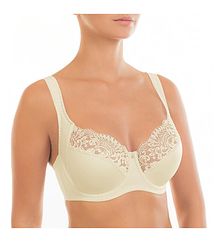 Сутиен в цвят слонова кост с меки чашки Viktoria снимка