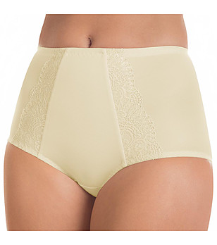 Бикини в цвят слонова кост с висока талия Viktoria снимка