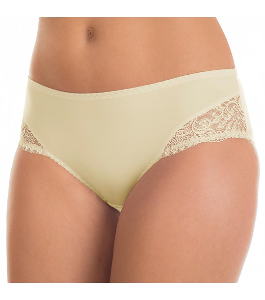 Бикини в цвят слонова кост с дантела Viktoria снимка