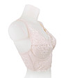 Сутиен тип корсет в цвят пудра Catharina-2 снимка