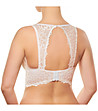 Сутиен тип корсет в цвят пудра Catharina-4 снимка