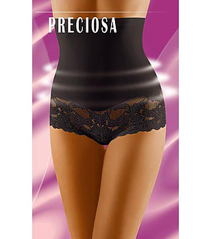 Черни оформящи бикини с висока талия Preciosa снимка