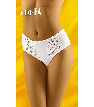 Бели памучни бикини Eco Fa снимка