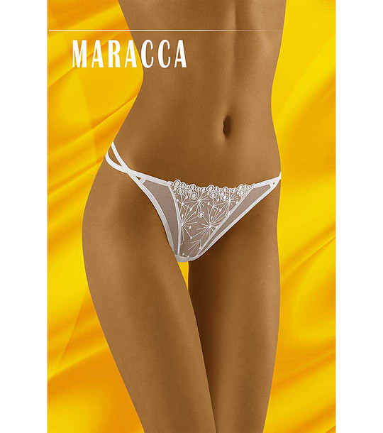 Бели прашки с флорални мотиви Maracca снимка