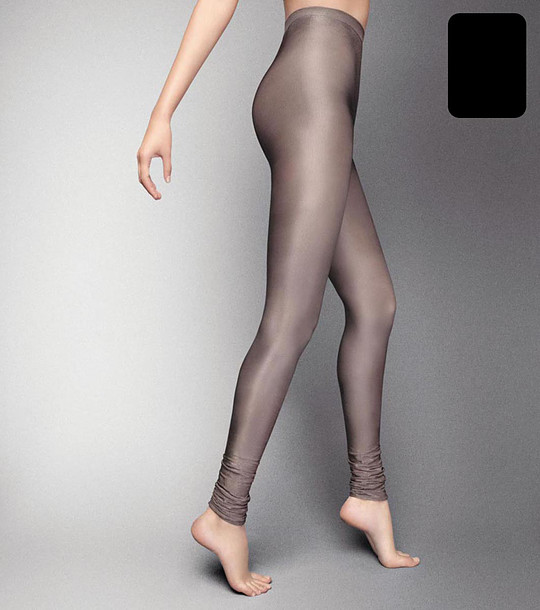 Черен дамски клин 40 DEN Daphne снимка