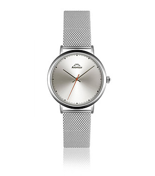 Мъжки сребрист часовник Jiulien снимка