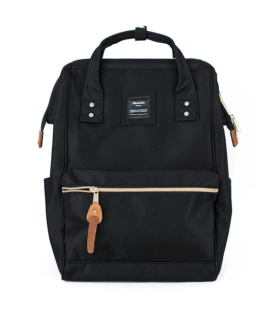 Черна unisex раница с USB порт No.8 Classic M снимка