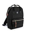 Черна unisex раница с USB порт No.8 Classic M-3 снимка