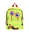 Зелена детска раница Чудовище-0 снимка