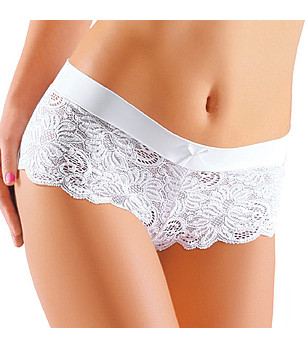 Бели дантелени боксерки Inna снимка