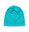 Дамска шапка в цвят тюркоаз Carmen с памук-0 снимка