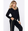 Дамски комплект с V-образно деколте в черно Argo-1 снимка