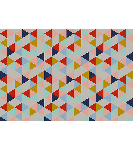 Многоцветна постелка с фигурални мотиви 52х75 см Effect colours I снимка
