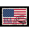 Ефектна постелка с принт American Flag 52х75 см-1 снимка