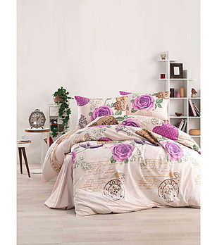 Единичен спален комплект ранфорс Venecia снимка