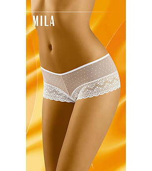 Бели тюлени боксерки Mila снимка