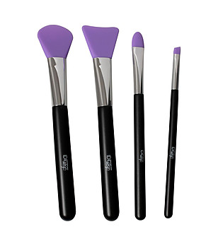 Комплект от 4 броя силиконови четки за грим снимка