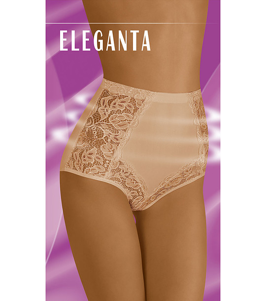 Бежови оформящи бикини с дантела Eleganta снимка
