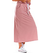 Дълга розова памучна пола Erika-2 снимка