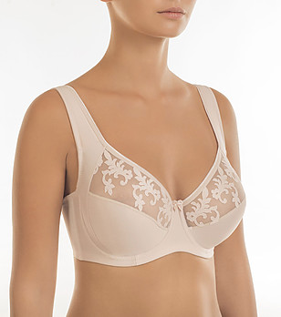 Сутиен в бежов нюанс Alex-Sandra снимка