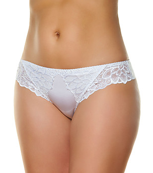 Дамски бели прашки бразилиана Catharina снимка