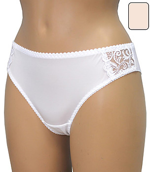 Прашки тип бразилиана Evelen в бежов нюанс снимка