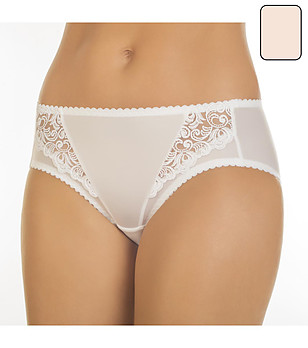 Бикини с дантела Evelen в бежов нюанс снимка