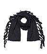 Unisex шал в цвят графит Luisa-0 снимка