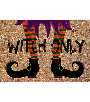 Постелка с принт Witch only 52х75 см снимка