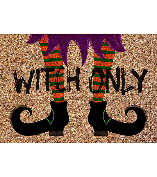 Постелка с принт Witch only 52х75 см снимка