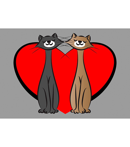Постелка Cats Love 75х52 см снимка