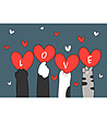 Постелка Love 75х52 см-0 снимка