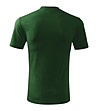 Unisex памучна тениска в зелено Heaver-1 снимка
