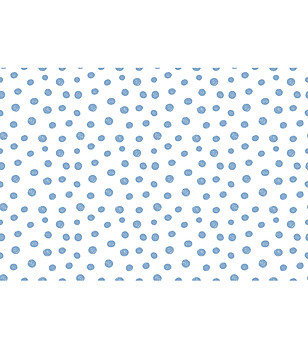 Постелка с принт Blue dots 52х75 см снимка