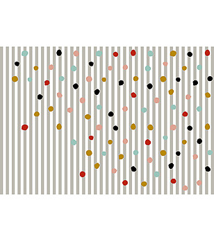 Постелка с принт Lines and dots 52х75 см снимка