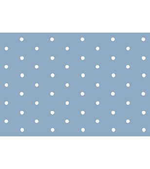 Постелка с принт Dots in Denim 52х75 см снимка