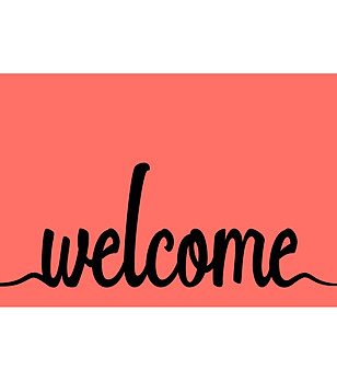 Постелка с принт Welcome 52х75 см снимка