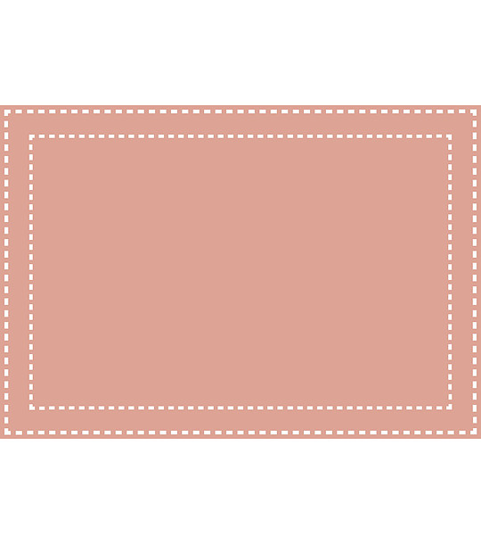 Постелка с принт Frame in pink 52х75 см снимка