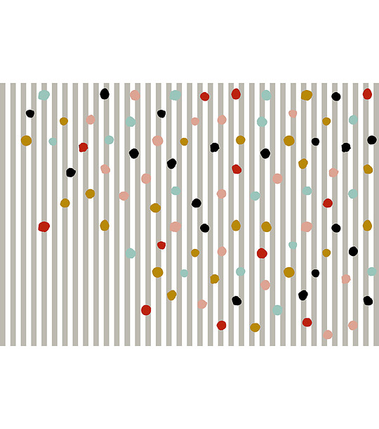 Постелка с принт Lines and dots 52х75 см снимка
