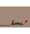 Постелка с принт Home is Love 52х75 см-0 снимка